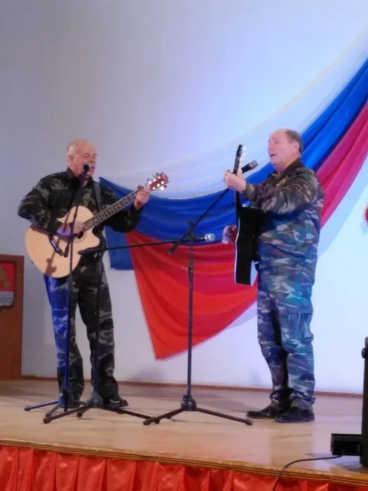 Александр Севостьянов и Леонид Козлов п. Кубань