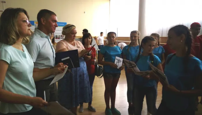 защита стенда о деятельности клуба