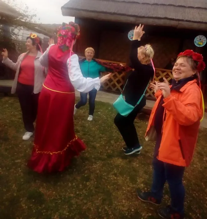 гости из Феодосии на Гулькевичском подворье