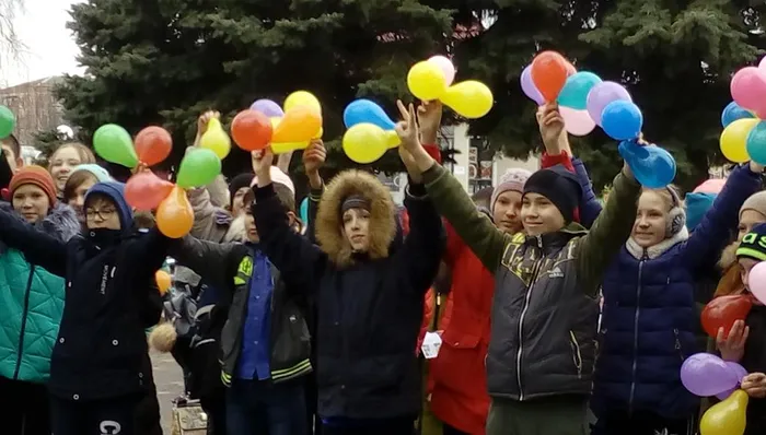 Участники детской программы Олимпийское путешествие