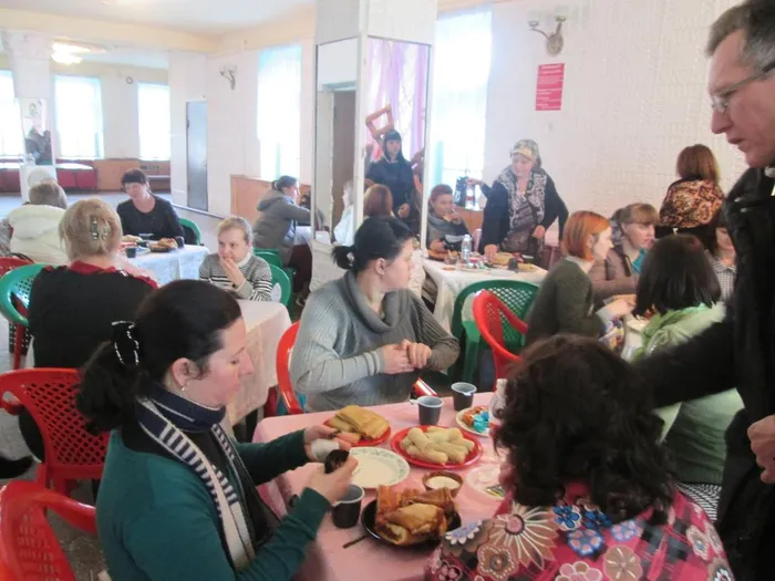 Прощённое воскресенье - за дружеской беседой