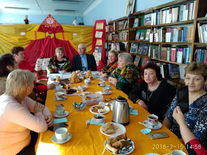 обрядовые посиделки для ветеранов пос. Венцы