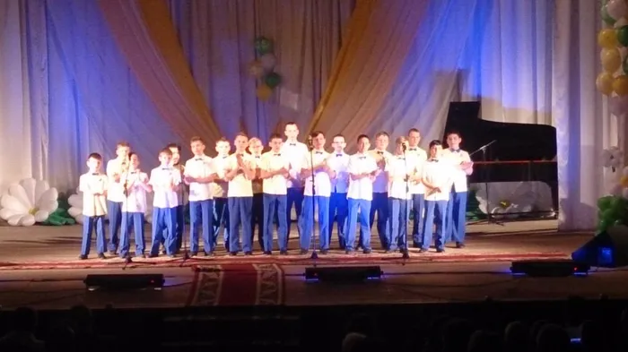 образцовый хор мальчиков Аллегро, ДМШ г.Гулькевичи, руководитель Н.Г. Баринова