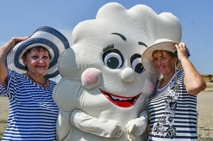 Гулькевичский вареник с гостями Атамани