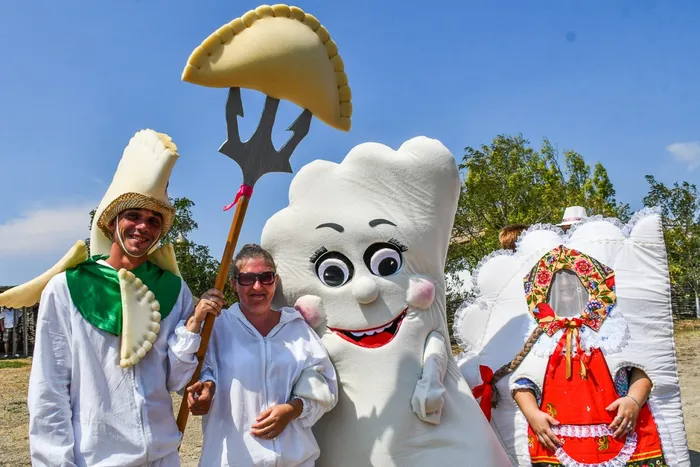 торжественное открытие фестиваля вареников на Майдане