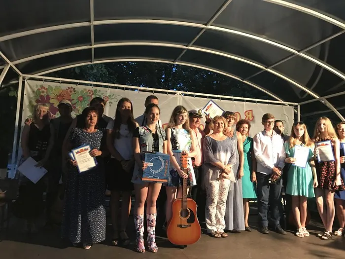 Награжденные участники фестиваля