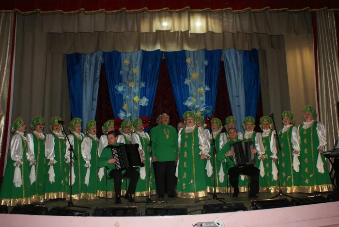 народный хор Журавушка рук. Михаил Агафонов.КДЦ Лукоморье