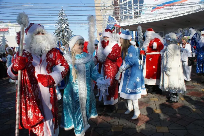 новогодний флешмоб