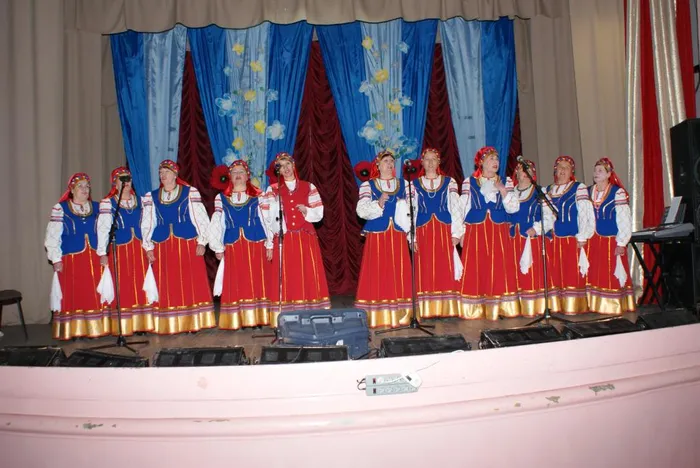 ветеранский вокальный ансамбль Околица СЦКС Венцы Заря рук Петровская Ольга