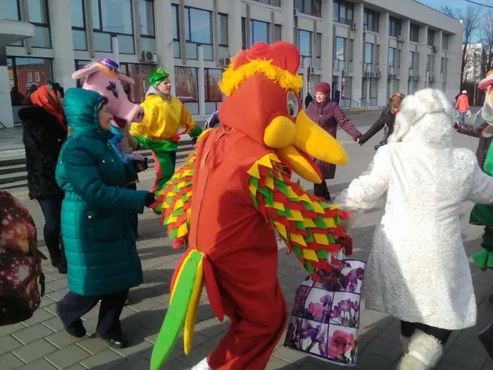 мир кукол с игровой программой на фестивале Святочный перезвон