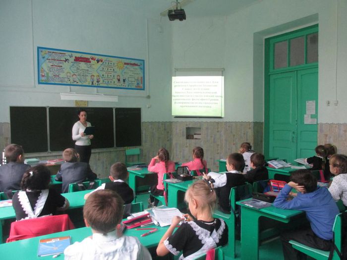 Тематическое мероприятие для детей в школе Отрадо-Ольгинского сельского поселения Гулькевичского района