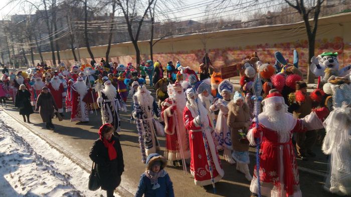 Праздничное шествие по ул. Красной г. Краснодар